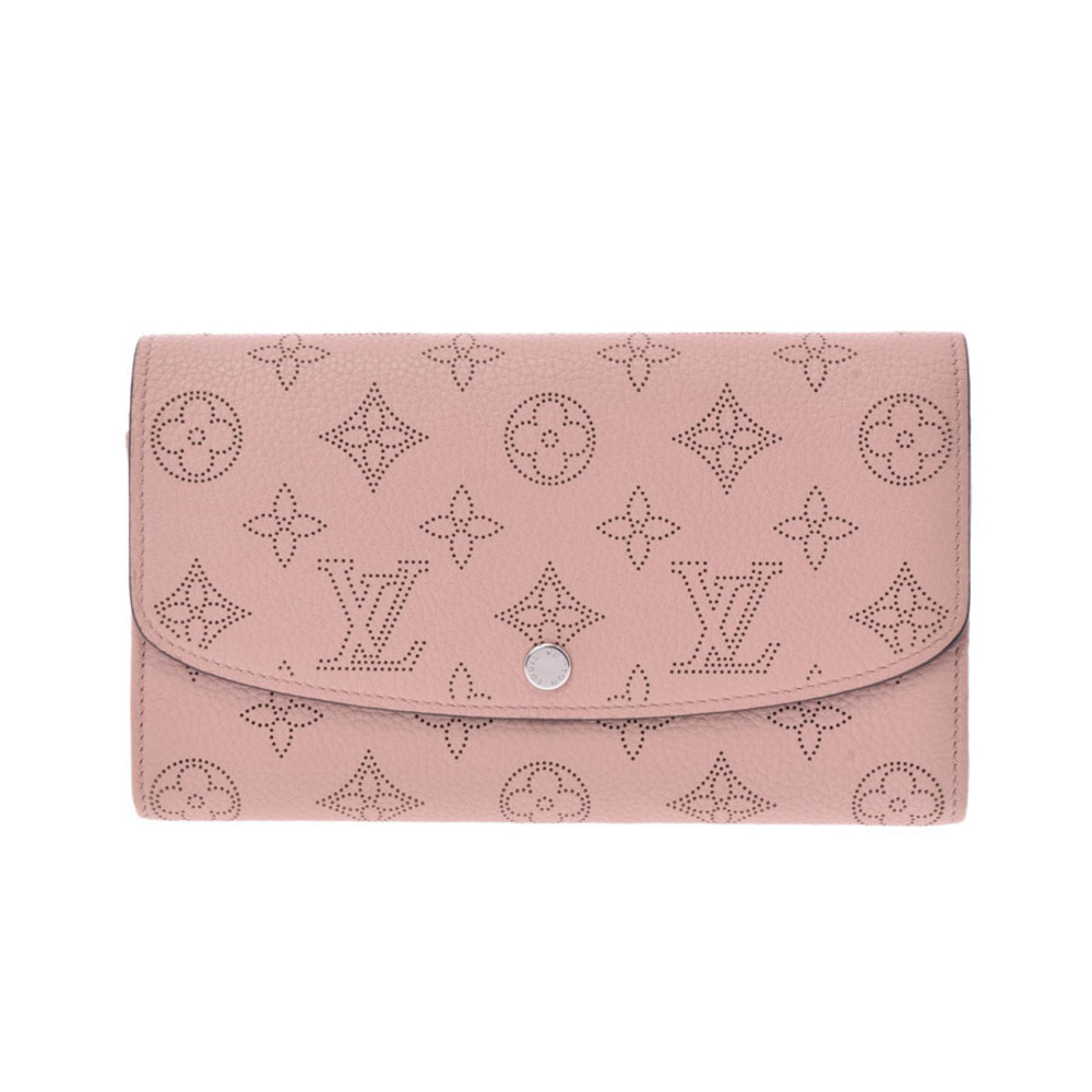 Louis Vuitton Mahina Portefeuille Wallet Iris Magnolia Pink Long